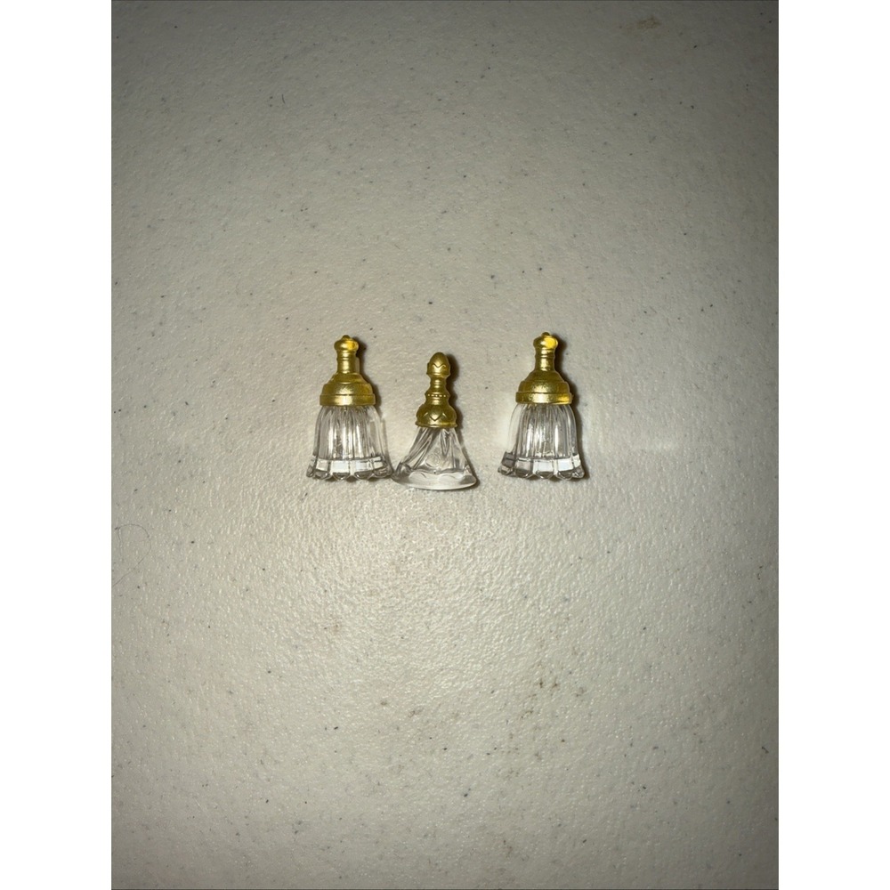 Calico Critters Red Roof Country Home Lot of 3 Replacement Light Fixtures